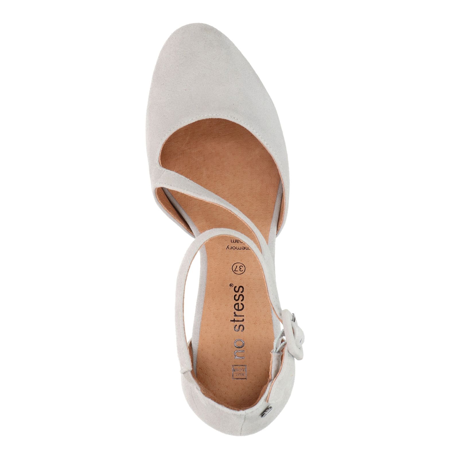 Lichtblauwe suède pumps - Dames | MANFIELD