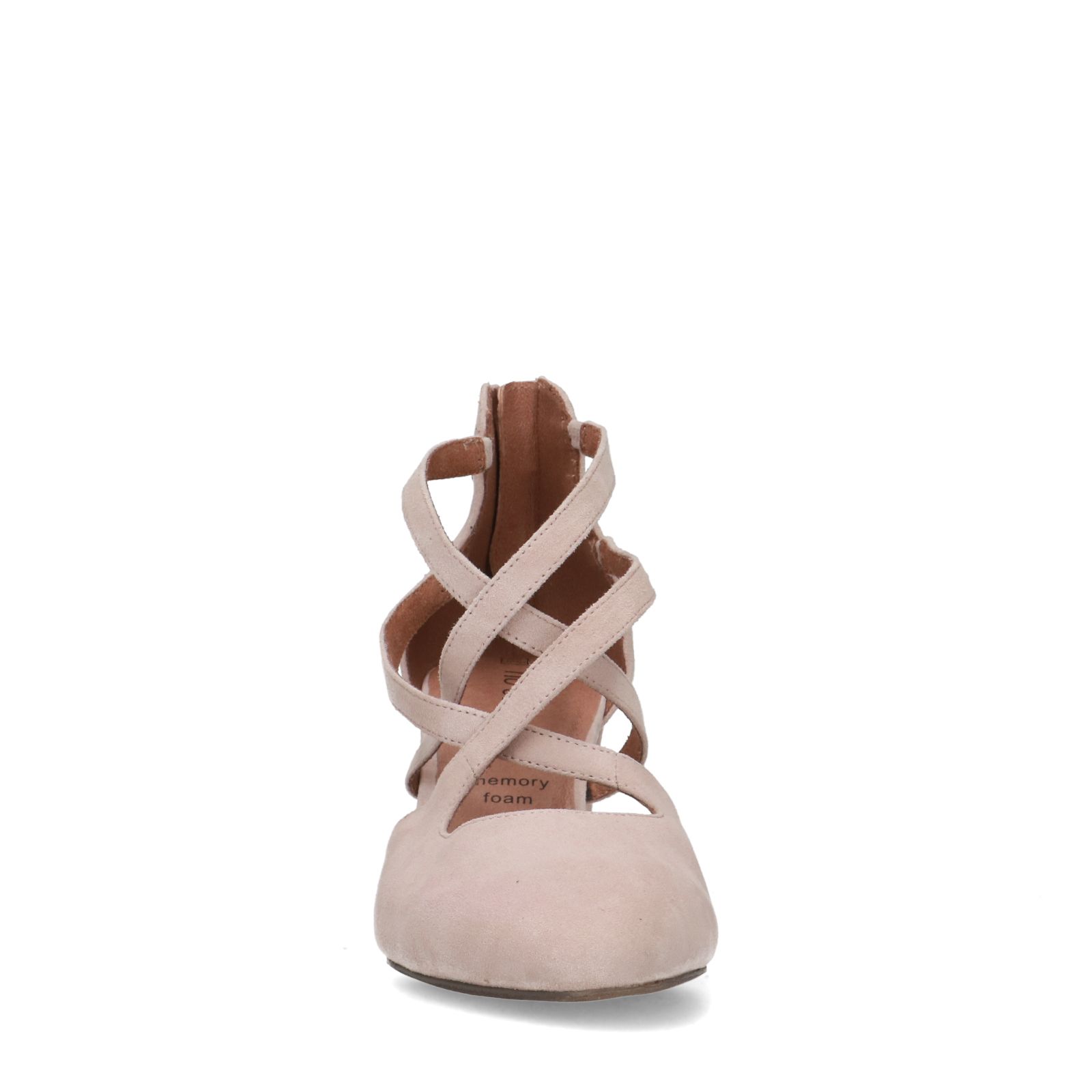 Roze suède pumps - Dames | MANFIELD