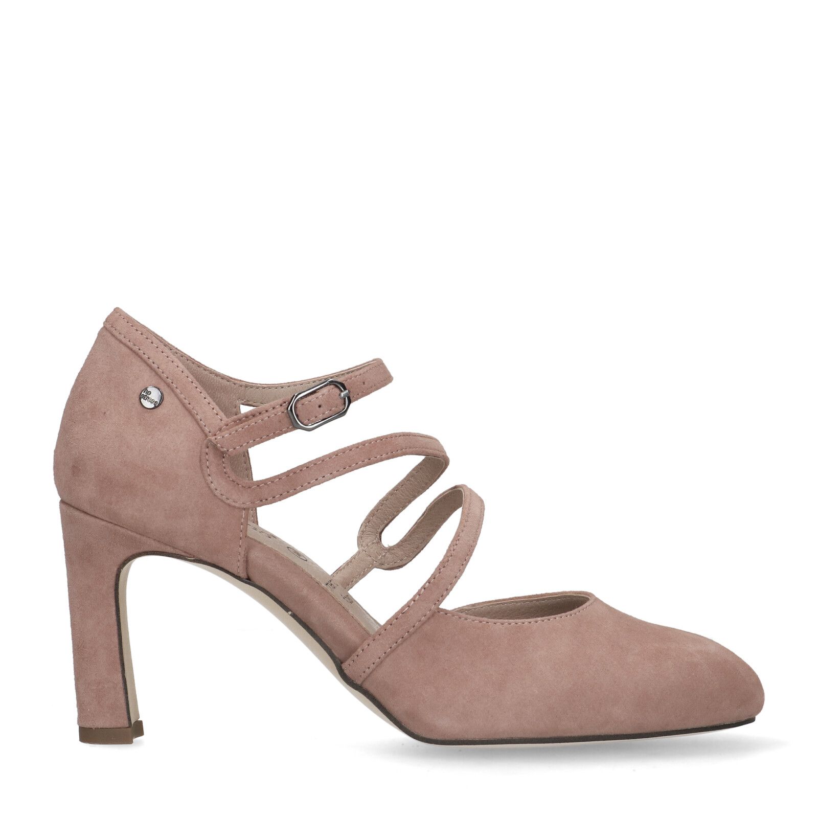 Roze suède pumps - Dames | MANFIELD