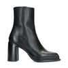 Queen of Jetlags x Sacha Bottines avec talon cubain - noir