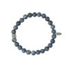 REHAB Agate Clubs lichtblauwe armband