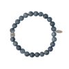 REHAB Agate Clubs lichtblauwe armband