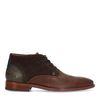 REHAB Salvador Zig Zag bruine veterschoenen