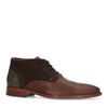 REHAB Salvador Zig Zag bruine veterschoenen