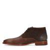 REHAB Salvador Zig Zag bruine veterschoenen