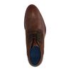 REHAB Salvador Zig Zag bruine veterschoenen