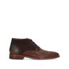 REHAB Salvador Zig Zag bruine veterschoenen