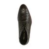 REHAB Barry Croco donkergroene veterschoenen