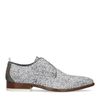 REHAB Greg Dots grijze veterschoenen