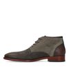 REHAB Salvador Zig Zag grijze veterschoenen