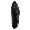 REHAB Barry Croco zwarte veterschoenen