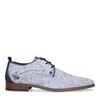 REHAB Greg wit en blauwe veterschoenen