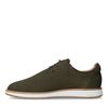 REHAB Nolan knit donkergroene veterschoenen