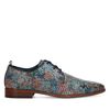 REHAB Fred Lizard blaue Schnürschuhe