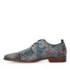 REHAB Fred Lizard blaue Schnürschuhe