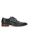 REHAB Greg Snake grüne Schnürschuhe
