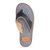 REHAB Raoul blaue Leder-Sandalen