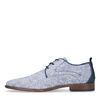 REHAB Greg blau-weiße Schnürschuhe