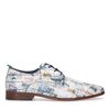 REHAB greg Chaussures à lacets croco avec imprimé italien