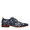 REHAB Greg tattoo Chaussures à lacets - bleu foncé