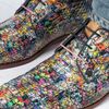 REHAB Greg Chaussures à lacets croco
