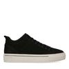 REHAB Chaussures à lacets en daim - noir