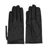 Schwarze Leder-Handschuhe