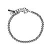 Bracelet avec petites boules - argenté