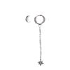 Set boucles d'oreille - argenté