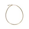Collier plat doré