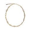 Collier maillons - doré