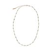 Collier avec petites perles - doré