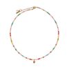 Collier de perles rose