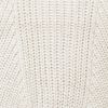 Beige gebreide poncho