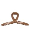 Barrette à cheveux avec boucle - beige
