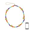 Multicolor telefoonkoord met smileys