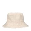 Beige canvas bucket hat