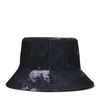 Reversible bucket hat tie dye en zwart
