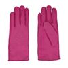 Gants en cuir avec clous - rose