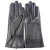 Gants en cuir rembourrés - noir