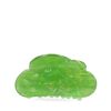 Groene haarclip met glitter details
