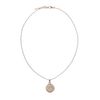 Collier avec pièce - doré