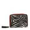 Kleine portemonnee met zebraprint