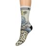 XPOOOS panterprint glitter sokken
