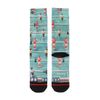 XPOOOS Chaussettes avec imprimé baby-foot