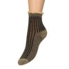 Chaussettes avec paillettes - doré