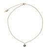 Goudkleurige ketting met madelief bedeltje