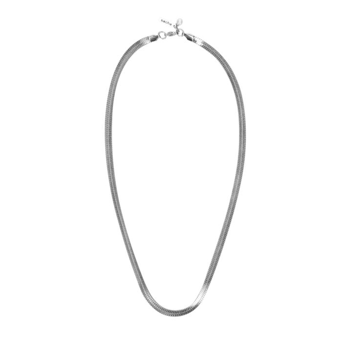 Silver-plated Kette aus Stainless Steel
