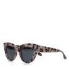 Cateye-Sonnenbrille in Horn-Optik