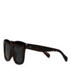 Braune Statement-Sonnenbrille